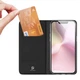 Чехол-книжка Dux Premium Ducis с карманом для визиток для Apple iPhone 16e (6.1") Black - изображение 2