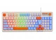 Клавіатура Maxxter KBG-3C01-UA, White, USB, 98 кнопок, LED підсвічування, 1.8 м - зображення 1