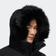 Куртка Adidas Fur Hood Down Parka HR5232 black refl XS - изображение 4