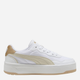 Sneakersy damskie na platformie Puma Court Lally 40161302 37.5 (4.5UK) Biały/Beżowy - obraz 3