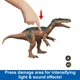 Фигурка Динозавр Барионикс 35 см со звуком и светом Эпическая Атака Jurassic World Epic Attack Baryonyx Mattel HTP68 - изображение 4
