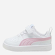 Sneakersy dziecięce dla dziewczynki na rzepy Puma Rickie AC+ Inf 38431438 21 (4.5UK) Białe - obraz 1