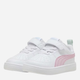 Sneakersy dziecięce dla dziewczynki na rzepy Puma Rickie AC+ Inf 38431438 22 (5UK) Białe - obraz 2