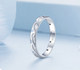Серебряное кольцо "Волна" 54 077-11170 - изображение 4