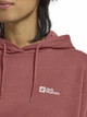 Худи оверсайз женское Jack Wolfskin Essential Hoodie W A63848-J0127 XS Розовое (4064886455091) - изображение 5