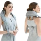 Масажер для шиї, спини та тіла з підігрівом Massager of Neck Kneading електричний прилад для воротникової зони SmartUs TV2010 полегшення болю та зняття напруги з тепловим ефектом для м'язового релаксу - зображення 3
