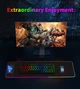 Игровая поверхность CHOETECH T543-F RGB Illuminated 15W Wireless Charging Mouse Pad Black - изображение 9