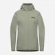 Спортивная ветровка с капюшоном женская Jack Wolfskin Trailtime 2L Jkt A63902-4137 M Серая с зеленым (4064886469098) - изображение 8