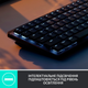Клавіатура бездротова Logitech MX Mechanical Mini Minimalist Graphite (920-010782) - зображення 4