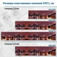 Фото панель универсальная ПЭТ, Самофиксирующаяся, 62 х 410 см (толщина 1.2 мм), мосты вечерние(ПЭТ4-s_br120) - изображение 2