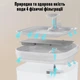 Фонтан-поилка для кошек и собак Petory 2.2L с фильтром, Белый (100-WHITE) - изображение 6