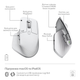 Миша Logitech MX Master 3S для Mac Performance Wireless Mouse Pale Grey (910-006572) - зображення 7