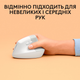Мышь Logitech Lift for Mac Vertical Ergonomic Mouse Off White (910-006477) - изображение 7