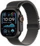 Браслет Drobak Milanese Loop Natural Titanium для Apple Watch Ultra 38/40/41 | 10/11Series 42mm Black (818175) - изображение 2