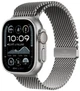 Браслет Drobak Milanese Loop Natural Titanium для Apple Watch Ultra 38/40/41 | 10/11Series 42mm Silver (818177) - изображение 2