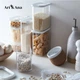 Набор герметичных контейнеров Ari&Ana 5 шт, для сыпучих продуктов, круп с плотной крышкой - изображение 5