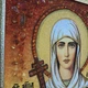 Икона "Святая мученица Антонина" янтарная 15х20 - изображение 14