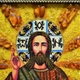 Икона "Господь Вседержитель" янтарная 15х20 - изображение 3