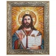 Икона "Вседержитель" янтарная 30х40 - изображение 2