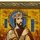 Икона "Святой благоверный князь Владимир" янтарная 15х20 - изображение 4