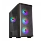 Корпус Zalman z10 Duo без бп 2xUSB3.0, 1xUSB Type-C 3x140мм argb, 1x120мм argb vga 395мм lcs ready tg Side Panel eatx чёрный z10duo - изображение 2