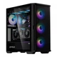 Корпус Zalman z10 Duo без бп 2xUSB3.0, 1xUSB Type-C 3x140мм argb, 1x120мм argb vga 395мм lcs ready tg Side Panel eatx чёрный z10duo - изображение 3