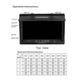 Монітор для квадрокоптера дрону FPV LCD5802D 7 дюймів з приймачем 5.8 GHz вбудований Diversity VRX 5.8G 40CH з автопошуком (LCD5802D) - зображення 5