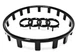 Эмблема на руль Audi логотип шильдик A3 A4 A5 A6 A7 A8 Q3 Q5 Q7 - изображение 3
