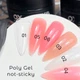 Полігель OXXI Poly Gel Not Sticky №05 (рожевий) 30 мл - изображение 3