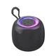 Портативная беспроводная Bluetooth колонка акустика USAMS US-YX014 1200mAh Mini Wireless BT Speaker RGB Black |BT5.3, TWS| Черный - изображение 11