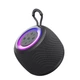 Портативная беспроводная Bluetooth колонка акустика USAMS US-YX014 1200mAh Mini Wireless BT Speaker RGB Black |BT5.3, TWS| Черный - изображение 12