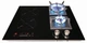 Комбинированная индукционная - газовая варочная поверхность Luxor GI 67 DL Booster MY + металлический уголок для подключения в подарок, черная стеклокерамика - изображение 2