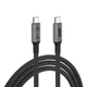 Кабель ArmorStandart USB 4.0 USB-C - USB-C 240W 8K 60hz 40Gbps 1m Black (ARM81921) - изображение 1