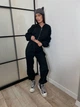 Жіночий вельветовий костюм на блискавці Uaclothes 42-44 Чорний (like31427-116351349) - изображение 1