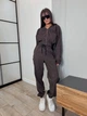 Жіночий вельветовий костюм на блискавці Uaclothes 42-44 Коричневий (like31429-116371349) - изображение 3