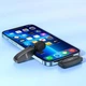 Мікрофон-петличка Hoco L15 Lightning Crystal Lavalier Wireless Digital Microphone Black - зображення 6