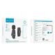 Мікрофон-петличка Hoco L15 Lightning Crystal Lavalier Wireless Digital Microphone Black - зображення 8