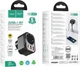 Сетевое зарядное устройство Hoco NS3 Multifunctional socket (1C2A PD20W) Black - изображение 6