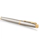 Перова ручка Parker IM Premium Warm Silver GT FP F 24111 - зображення 4