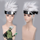 Перука блондин Какаші Хатаке з аніме Наруто Naruto Ніндзя Kakashi Hatake Косплей (II) 33643 - зображення 2