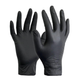 Рукавички нітрилові CEROS Fingers BLACK, L, 100 шт - зображення 3