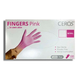 Рукавички нітрилові CEROS Fingers PINK, M, 100 шт - зображення 1