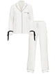 Пижама Modal Soft Velvet-Trim Long Pajama Set размер XS - изображение 4
