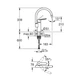 Змішувач для кухні Grohe QuickFix Start 30469000 - изображение 8
