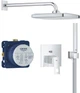 Душовий гарнітур прихованого монтажу GROHE Eurocube Tempesta 250 Cube 25289000 - зображення 1