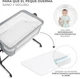 Приставная кроватка-люлька KinderKraft Neste Up 2 Light Grey (5902533924523) - изображение 6