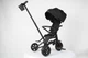 Велосипед детский Qplay Nova Niello Tricycle Складной Трехколесный с родительской ручкой Black (S700-6NovaNielloBlack) - изображение 2
