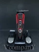 Професійний Тример GEEMY PROFESSIONAL HAIR CLIPPER Машинка для стрижки волосся з насадками для бороди, носа і вух Red - зображення 5