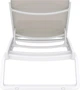 Шезлонг полипропиленовый Siesta Tropic White Taupe - изображение 5
