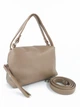 Сумка женская из натуральной кожи маленькая ARTiS Bags 1658 140 Серо-бежевая (6501013625) - изображение 1